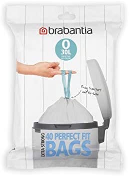 Brabantia Müllbeutel Spenderverpackung Perfectfit Beutel 30 L (o) 40stk Müllbeutel