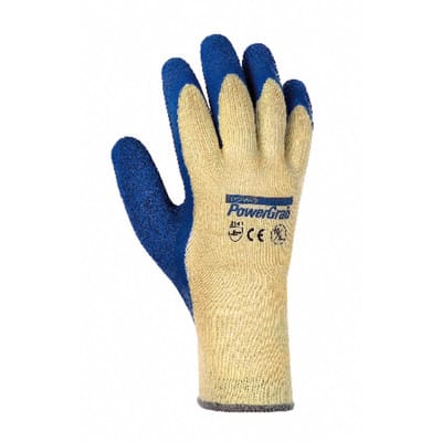 Towa Powergrab Baumw.-/polyester-strickhandschuhe, Kat. 2, Latex 220810 Gr.10
