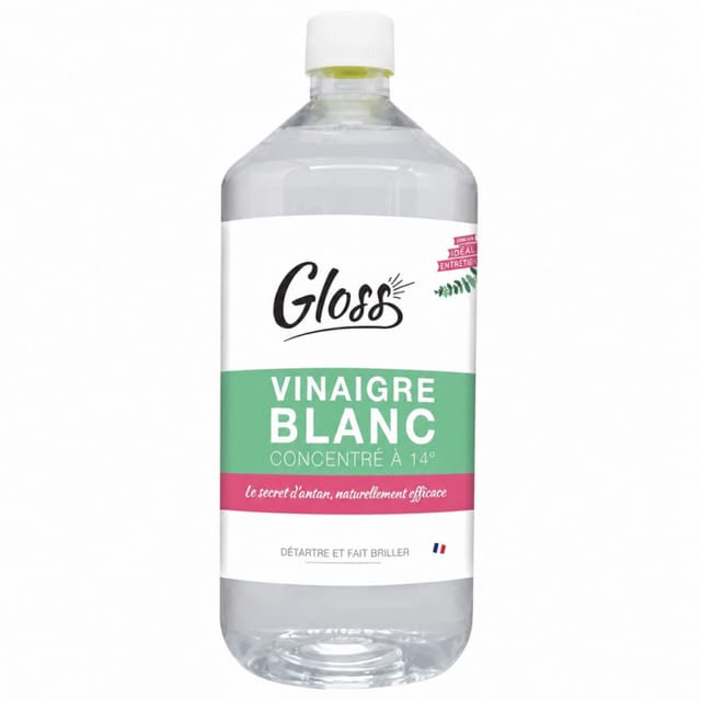 Weißer Essig 14° Eukalyptus 1l - Gloss