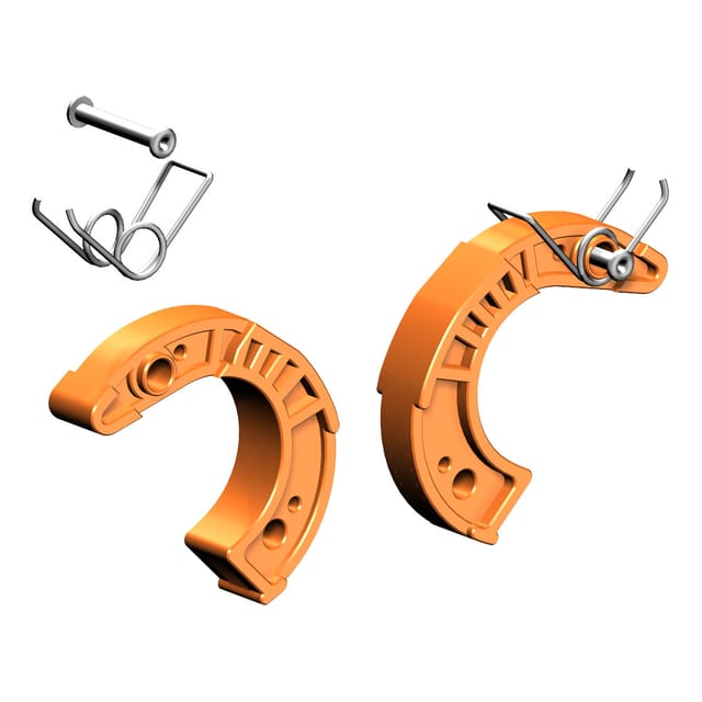 Layher Finger 48 Mm Paar, Orange Kpl