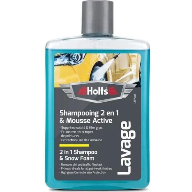 Holts 2-in-1 Shampoo Für Die Fahrzeugpflege 475 Ml