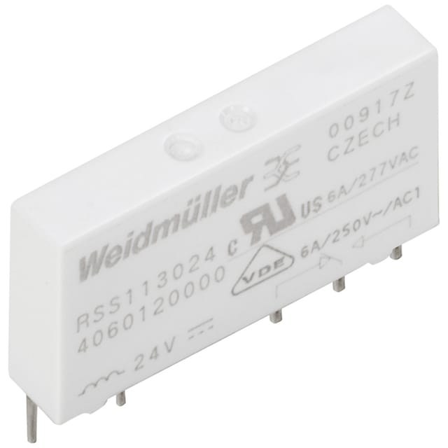Weidmuller - Weidmüller Rss113024f Steckrelais 24 V/dc 6 A 1 Wechsler 18 St.