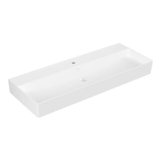 Villeroy & Boch Memento 2.0 Wandwaschbecken, 1 Hahnloch, Ohne