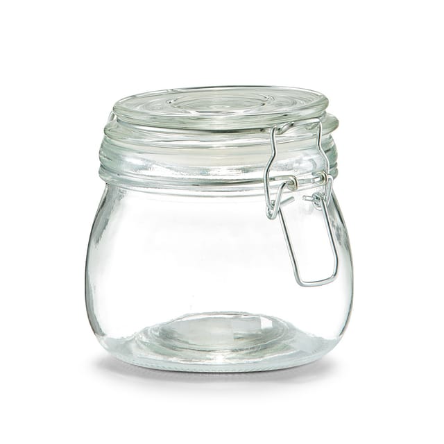 Lebensmittelbehälter, Glas Mit Deckel, 500 Ml Zeller