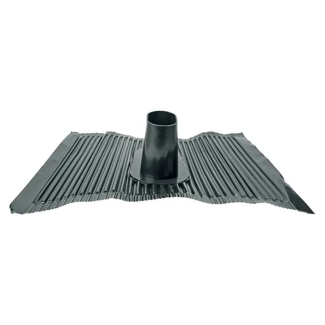 Aluminiumdachhaube Schwarz - 45 X 14 X 40 Mm