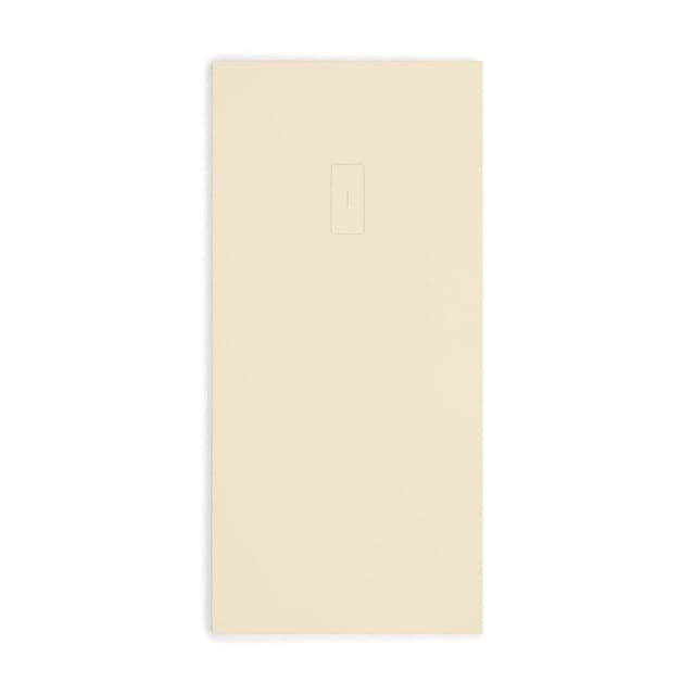Mineralguss-duschwanne Extra Flach Fusion Schieferoptik Beige 70x70cm