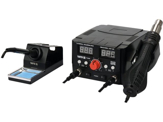 Digitale Lötstation 75w, Heissluft, Display - Yt-82458