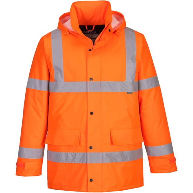 Portwest Warnschutzjacke Bis Zu -40°c In Orange Gr. 4xl