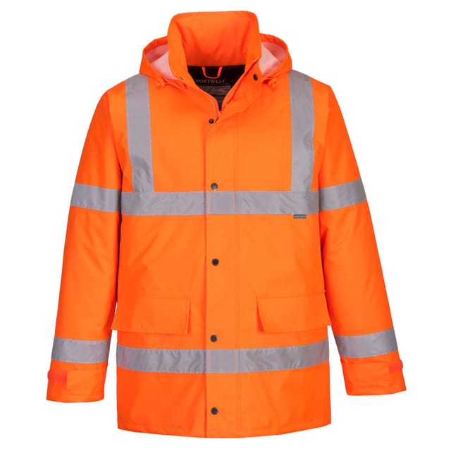 Portwest Warnschutzjacke Bis Zu -40°c In Orange Gr. L