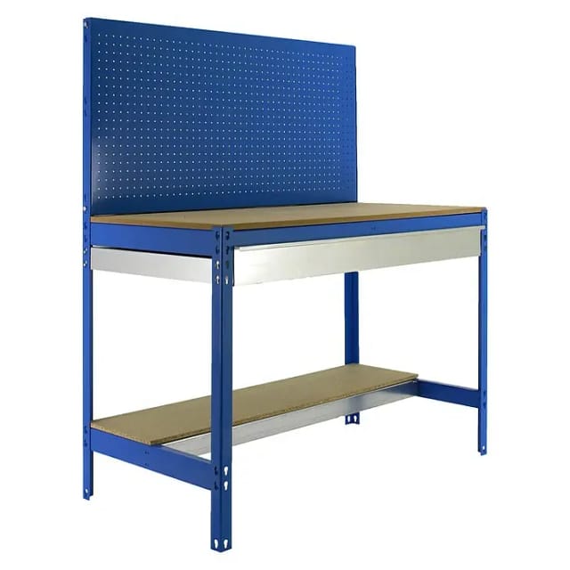 Simonrack - Werkbank Mit Schublade 1440x900x600mm - Bt-2 Box 900 Blau