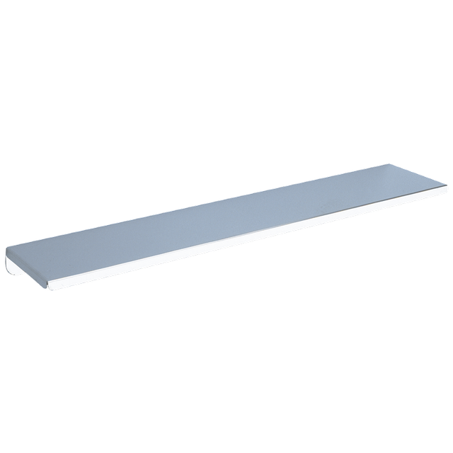 Delabiee Ablage Wandmontage 120x600mm Edst. Hochglanzpoliert