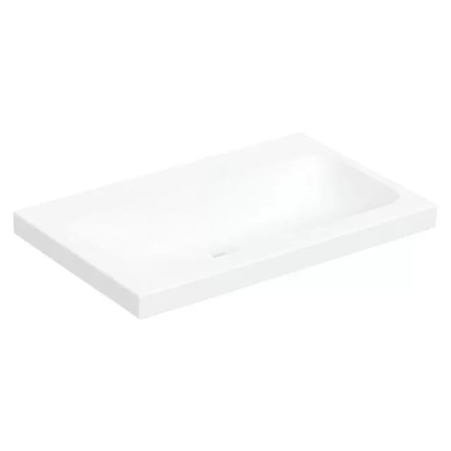 Keramag - Geberit Icon Light Aufsatzwaschtisch, 75 Cm X 48 Cm, Ohne