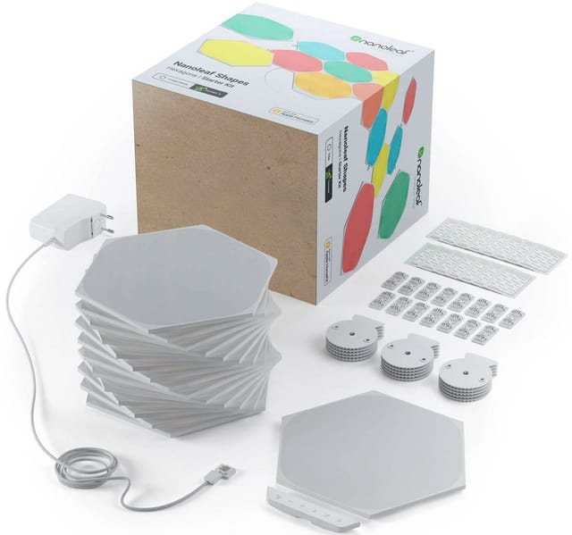 Nanoleaf Shapes Hexagons Starter Kit - 15 Pk