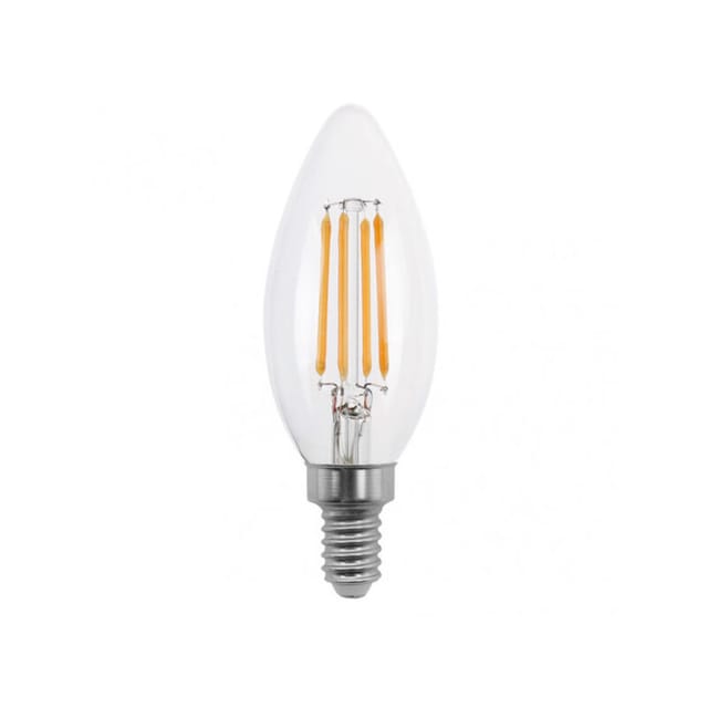 Kerze Glühbirne 10x3,5d 4w 450lm E14 Klar 2700k - Fabrilamp