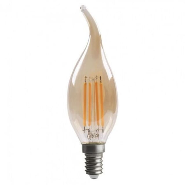 Fabrilamp - Birne Glühfaden Bohemia 11,5x3,5d 4w E14 Amber 380lm 2700k