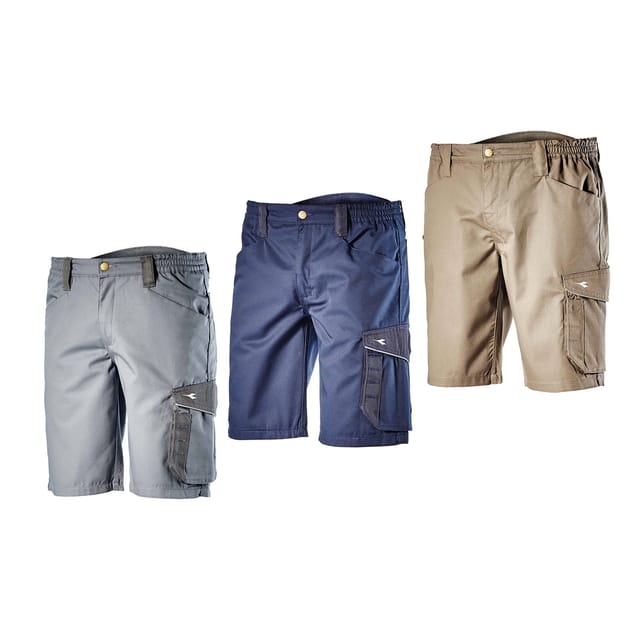 Utility Shorts Bermuda Poly - Xxxl - Blau - Diadora