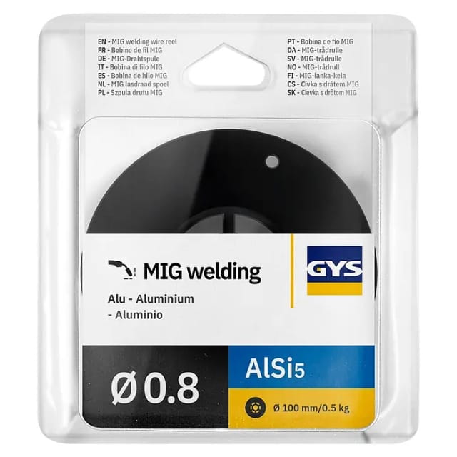 Gys - Drahtrolle Alu Ø 100 Mm - Ø 0,8 Mm 0.5 Kg Toparc 086685