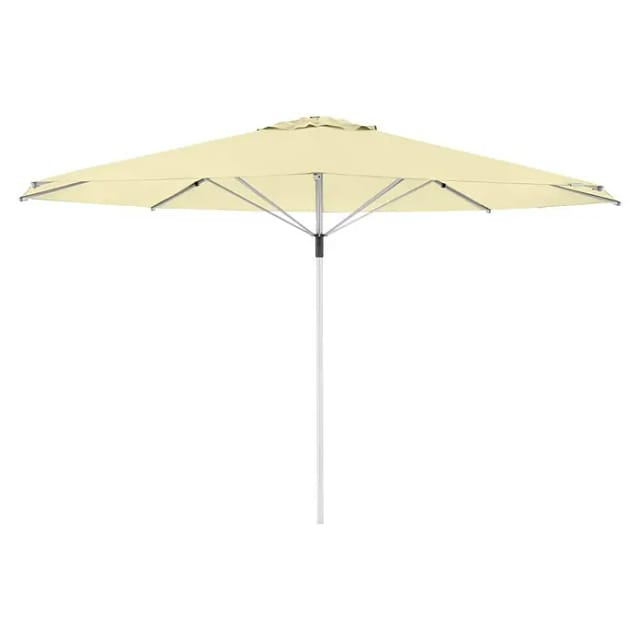 Sonnenschirm/ Großschirm 'telestar' Ø 5,00 M, Natur, Ohne Volant, Bezug Aus 100% Polyester, Gestell Aus Aluminium, 25 Kg Sonnenschirm / Großschirm 'telestar 500', Inkl. Schutzhülle, Natur, Ø 5 - Doppler