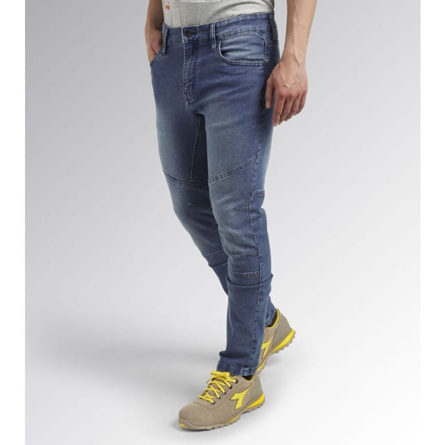Diadora - Arbeitsjeans Mit 6 Taschen Stone Light - Blau/schattenblau L - Fr (44/46) - Us (33)