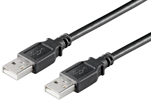 Usbaa01b-kabel Usb 0,1 M Usb 2.0 Usb 2.0 Usb A Schwarz - Microconnect