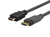 Vivolink Prodphdmi10 Adapter De Kabel De Video 10 M Displayport Hdmi Schwarz