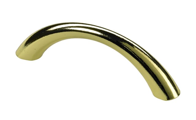 Hettich - Möbelgriff Vermessingt Gold 10 X 79 X 23 Mm - 1 Stück Möbelbeschläge
