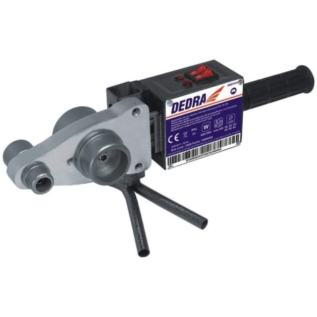 Dedra - Zgrzewarka Do Rur Pvc Plastikowych 800w/1500w Ded7515