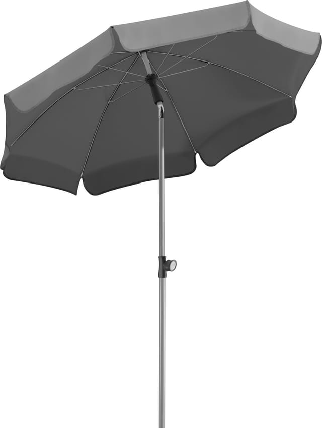 Schneider Sonnenschirm Locarno Anthrazit Ø 150 Cm Balkonschirme