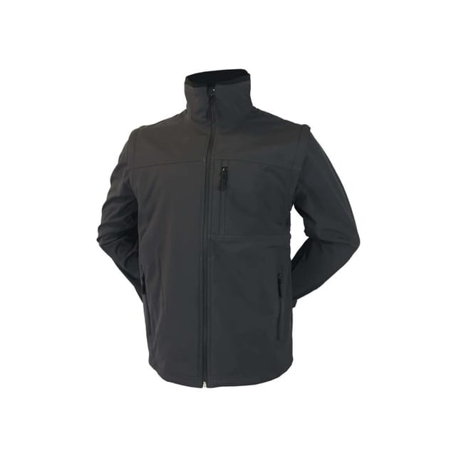 Coverguard - Yang 2 In 1 Jacke Grau Softshell Abnehmbare Ärmel Größe L