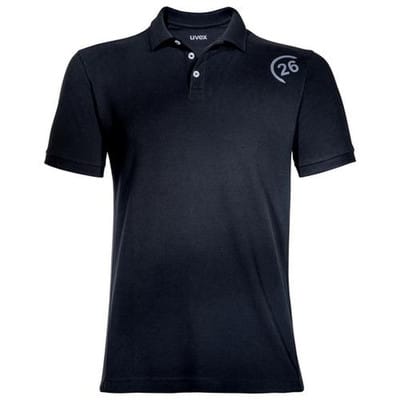 Uvex K26 Herren-t-shirt - Schwarze Männer-poloshirt: Xl