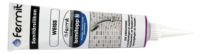Fermit Fermitopp N Silikon Tube 100ml Weiß 16060