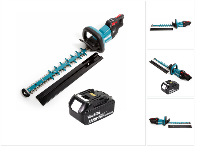 Makita Duh 502 T1 Akku Heckenschere 18v 50cm + 1x Akku 5,0 Ah - Ohne Ladegerät