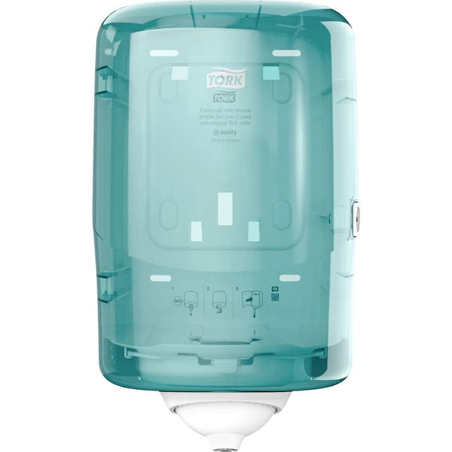 Tork 473167 Reflex™ Papierhandtuchspender Kunststoff Weiß, Türkis 1 St.
