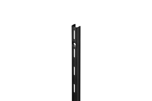 Dolle Wandschiene 1-reihig 200 Cm Schwarz Metall Regalträger