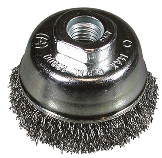 Topfbürste 80xm14x0.3 Mit Gewellten Drähten Hikoki 751313