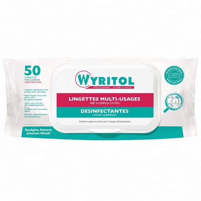 Mehrzweck-desinfektionstücher Niaouli-essenz X - Wyritol
