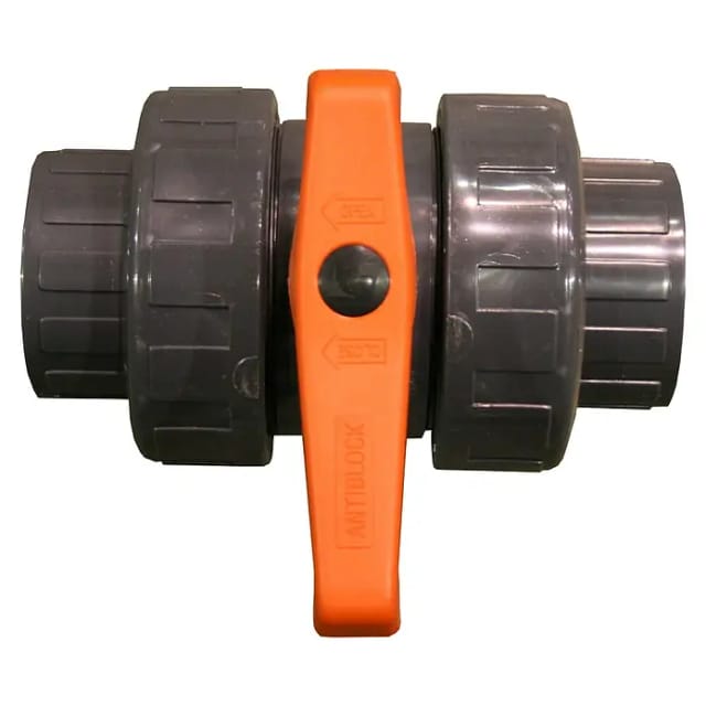 Gre-pools Rückschlagventil Pvc Ø50 Mm Schwarz Pn10