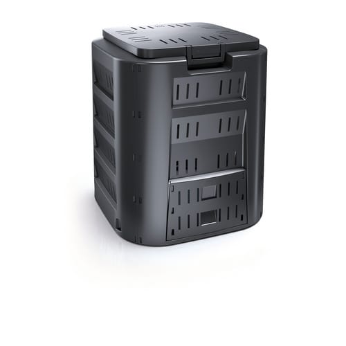 Prosperplast - Komposter 220l Schwarz Compogreen Woody