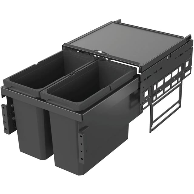 Vs Envi Space Abfalltrennsystem Kb 450 Mm 2 X 16 Liter Lava