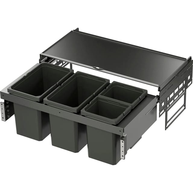 Vs Envi Space Abfalltrennsystem Kb 900 Mm 2 X 10 Liter/2 X 22 Liter Lava