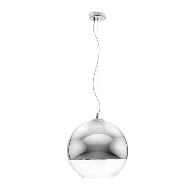 Rendl Light - Kronleuchter Pendelleuchte Beau Monde 35 Verchromtes Glas/transparentes Glas 230v E27 25w