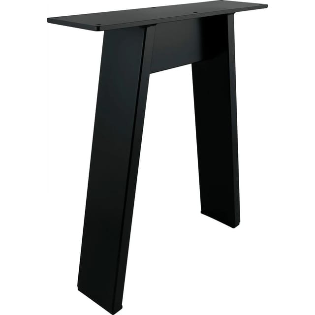 Bankkufe A-form Breite 380 Mm Stahl Schwarz Lackiert - Simausrom