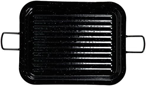 Rechteckiger Emaillierter Bräter 31x25cm Vaello