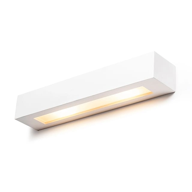 Wandleuchte Rolo 45 Gips 230v E14 2x11w