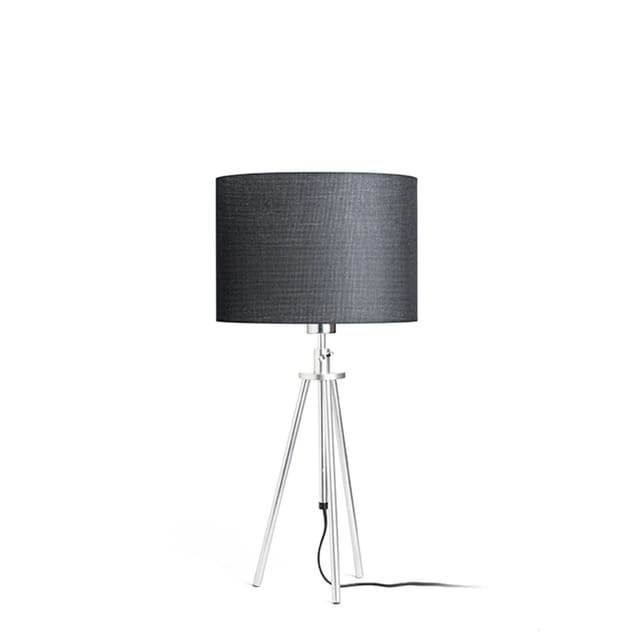 Gardette Tischleuchte Schwarz Aluminium 230v E27 42w