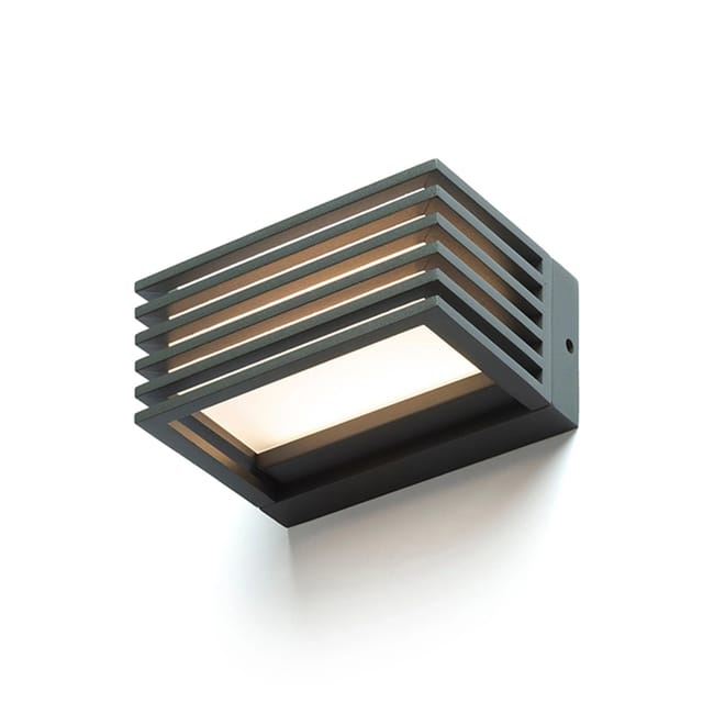 Rendl Light - Wandleuchte Claire 14 Grau Anthrazit Acryl 230v Led 6w Ip54 3000k