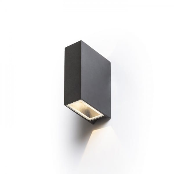 Rendl Light - Ukko Wandleuchte Schwarz 230v Led 2x3w 55° Ip54 3000k