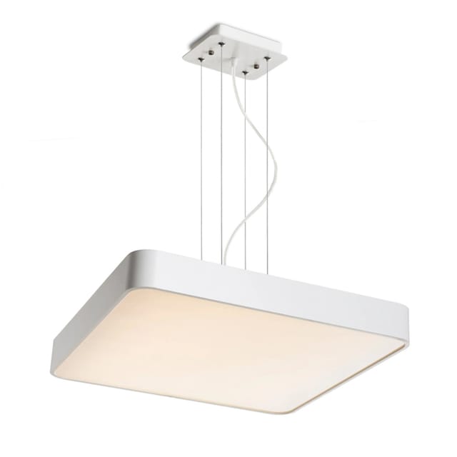 Kronleuchter Hängeleuchte Mensa Sq 48 Weiß 230v Led 56w 3000k