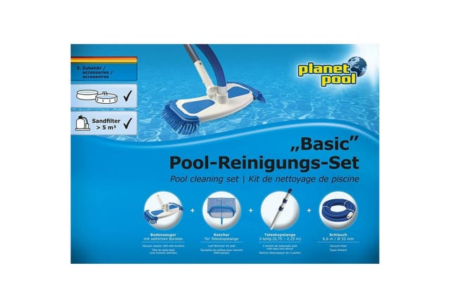 Planet Pool - Pool-reinigungsset Groß