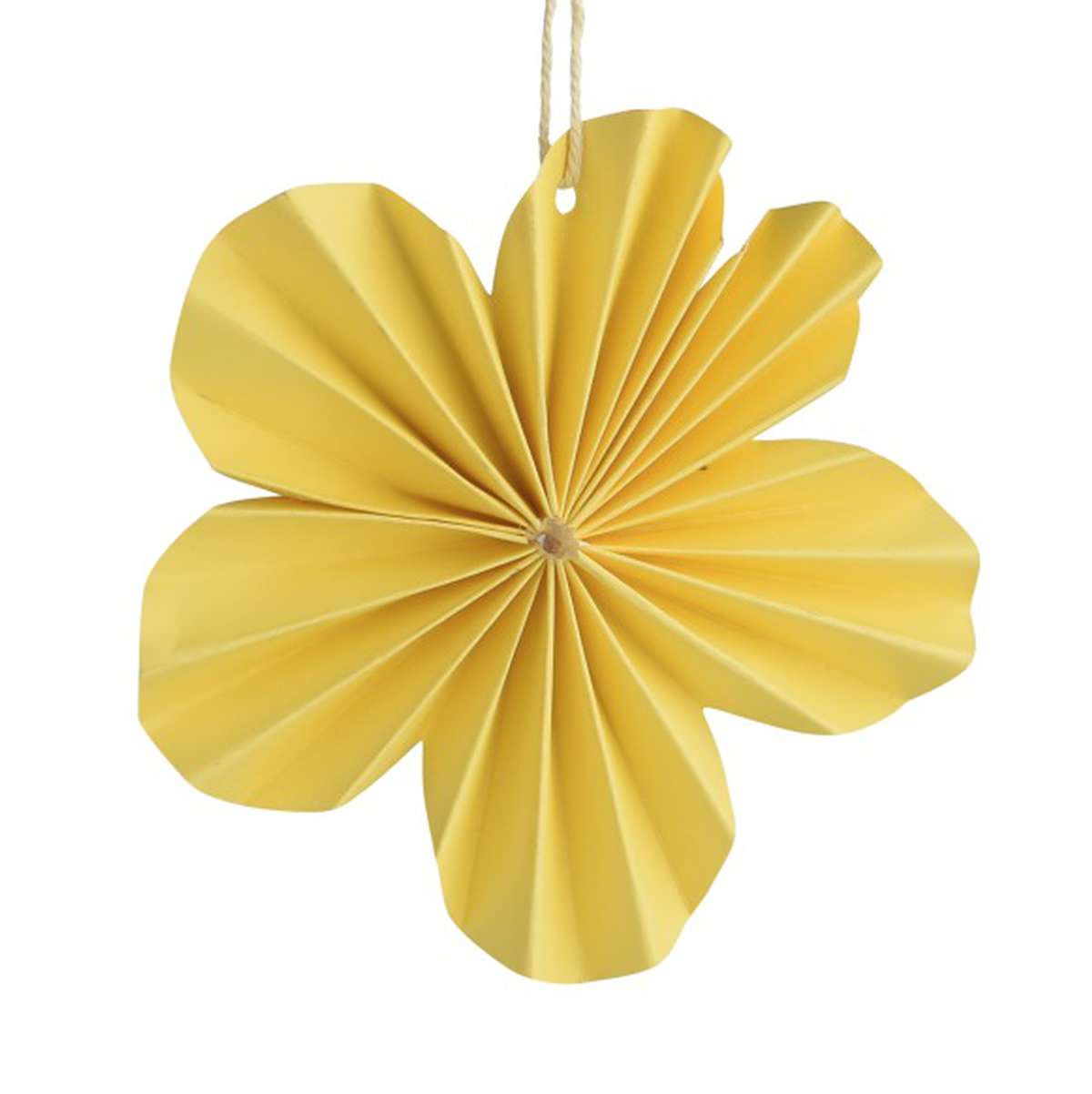 Kaemingk Papierblume Gelb Ø 10,5 Cm